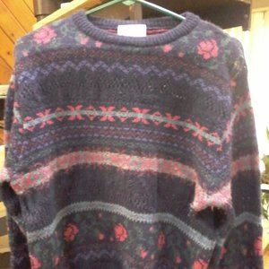 Laura Ashly Vintage Wool Sweater  M/L